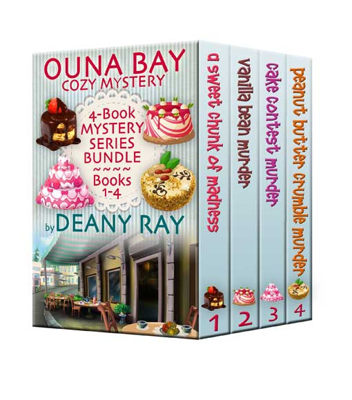 Ouna Bay Cozy Mystery Box Set (4-Book Bundle) (Ouna Bay Cozy Mysteries Series)